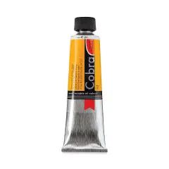 Cobra Artist Water Mixable Oil Paint - Permanent Yellow Deep, 150 ml tube