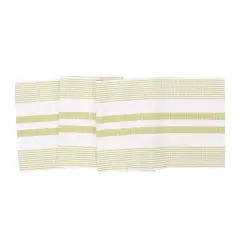 Classic Stripe Woven Table Runner