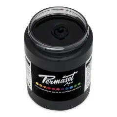 Permaset Aqua Fabric Ink - Supercover Black, 300 ml