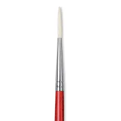 Da Vinci Maestro 2 Hog Bristle Brush - Long Round, Long Handle, Size 4