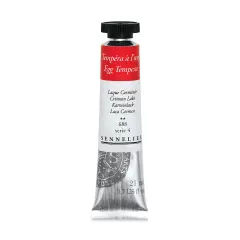 Sennelier Artists Egg Tempera - Crimson Lake, 21 ml tube