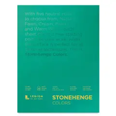 Legion Stonehenge Drawing Paper Pad - 9" x 12", Multi Color, 15 Sheets