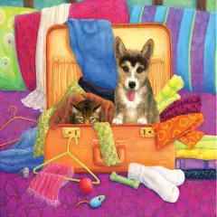 Sunsout Take Me With You 500 pc Jigsaw Puzzle 31806