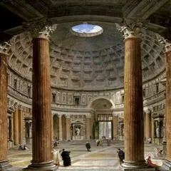 The Interior of The Pantheon Rome Poster Print byGiovanni Paolo Panini - Item # VARPDX266979