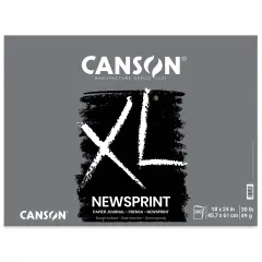 Canson XL Newsprint Paper Pad, 100 Sheets, 18 in x 24 in