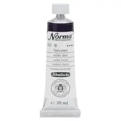 Schmincke Norma Professional Oil Paint - Violet Dark, 35 ml, Tube