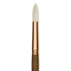 Princeton Best Natural Bristle Brush - Round, Long Handle, Size 12