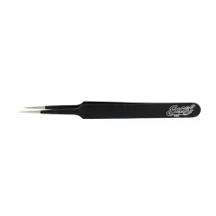 Straight Point Tweezers Black