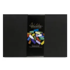 Richeson Handmade Soft Pastels - Assorted Colors, Set of 48, Half Stick