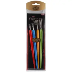 Royal & Langnickel(R) Foil Engraving Art Scraper Tools 4/Pkg