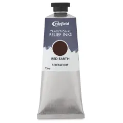 Cranfield Traditional Relief Ink - Red Earth, 75 ml