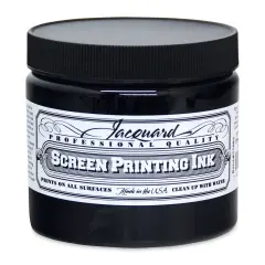 Jacquard Screen Printing Ink - Black, 16 oz
