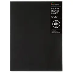 UArt Premium Sanded Pastel Paper Board - 12" x 16", Dark, 400 Grit