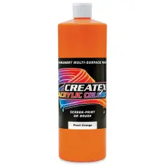 Createx Acrylics - Pearl Orange, Quart