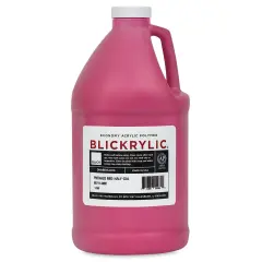 Blickrylic Student Acrylics - Phthalo Red, Half Gallon