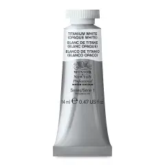 Winsor & Newton Professional Watercolor - Titanium White, 14 ml tube