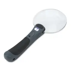 Carson RimFree LED Magnifier - Round, 2X