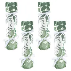 Big Dot of Happiness Boho Botanical - No Snap Greenery Party Table Favors - DIY Cracker Boxes - Set of 12