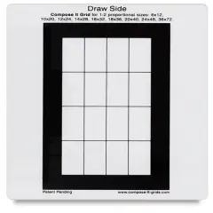 Compose It Grid - 8" x 10", Single Grid, 1:2