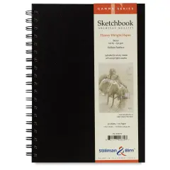 Stillman & Birn Gamma Series Spiralbound Sketchbook - 10" x 7", Portrait, 50 Sheets