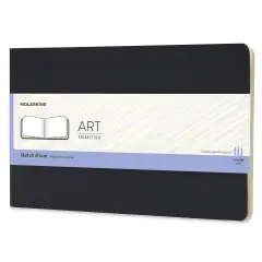 Moleskine Sketch Album - Black, Large, 5" x 8-1/4"