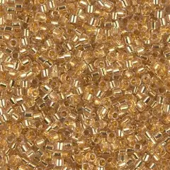 Miyuki Delica Bead 10/0, DBM0033, 24kt Gold Lined Crystal