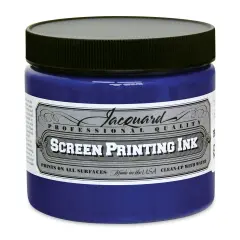 Jacquard Screen Printing Ink - Process Cyan, 16 oz