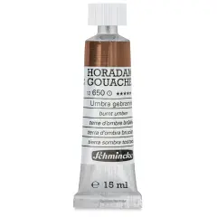 Schmincke Horadam Artist Gouache - Burnt Umber, 15 ml tube