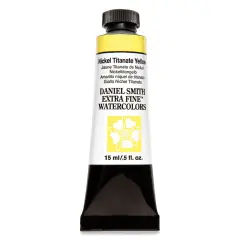 Daniel Smith Extra Fine Watercolor - Nickel Titanate Yellow, 15 ml Tube