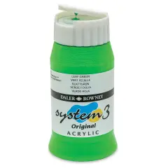 Daler-Rowney System3 Acrylic - Leaf Green, 500 ml bottle