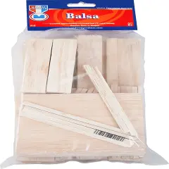 Midwest Products Wood Assortment Economy Bag-Balsa