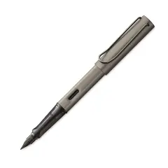 Lamy Lx Fountain Pen - Ruthenium Silver, Medium Nib