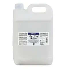 Vallejo Acrylic Fluid Medium - Matte, 5 Liter