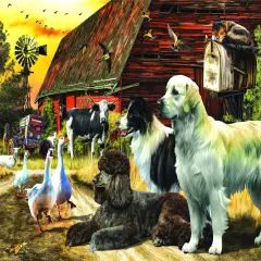 Sunsout Life on the Farm 1000 pc Jigsaw Puzzle 49002
