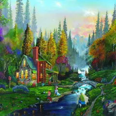 Sunsout Weekend Getaway 300 pc Jigsaw Puzzle 60446