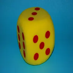 Foam Dice Set 5" Foam Dice