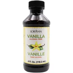 LorAnn Oils Alcohol-Free Vanilla, 4 ounce