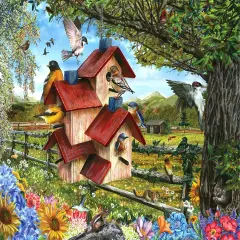 Sunsout Bird Condo 300 pc Jigsaw Puzzle 52314
