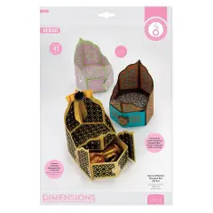 Tonic Studios Die Set-Secret Affection Hexagon Box