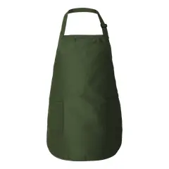 Q-Tees&reg; Full-Length Apron with Pockets Forest