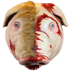 Motel Hell Pig Mask Costume Accessory