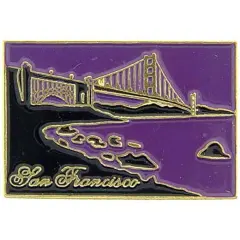San Francisco California Golden Gate Bridge Pin 1"