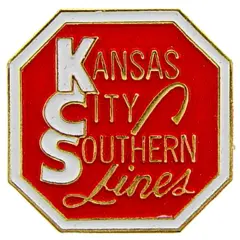 Kansas City Southern Lines Pin 1"
