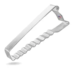 CookieCutter.Com Hand Saw Cookie Cutter 5.25 Inch &ndash;Tin Plated Steel Cookie Cutters &ndash; Made In The USA