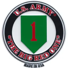 U.S. Army 1st Infantry Division Refrigerator Magnet 3"