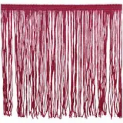 Belagio Chainette Fringe, 6" Wide, Hot Pink, 10-Yard Bolt