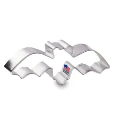 CookieCutter.Com Bat Cookie Cutter 4.5 Inch &ndash;Tin Plated Steel Cookie Cutters &ndash; Made In The USA