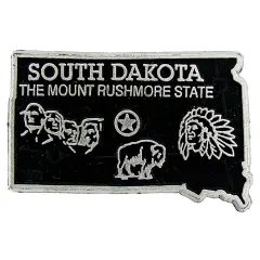 South Dakota Refrigerator Magnet 2"