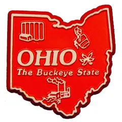 Ohio Refrigerator Magnet 2"