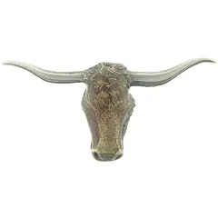 Longhorn Steer Pin 1"